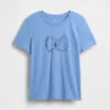 Camiseta infantil holgada con estampado gráfico