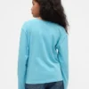 Camiseta infantil holgada con estampado gráfico