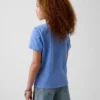 Camiseta infantil holgada con estampado gráfico