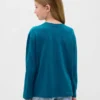 Camiseta infantil holgada con estampado gráfico