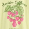 Camiseta infantil holgada con estampado gráfico