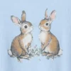Camiseta infantil holgada con estampado gráfico