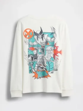 Camiseta infantil Marvel con estampado y corte holgado