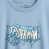 Camiseta infantil Marvel con estampado y corte holgado