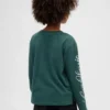 Camiseta infantil oversize con estampado