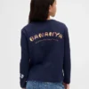 Camiseta infantil oversize con estampado