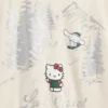 Camiseta infantil oversize con estampado