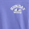 Camiseta infantil oversize con estampado