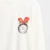 Camiseta infantil oversize con estampado
