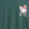 Camiseta infantil oversize con estampado