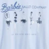 Camiseta infantil oversize con estampado de Barbie