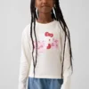 Camiseta infantil oversize con estampado de Hello Kitty