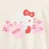 Camiseta infantil oversize con estampado de Hello Kitty