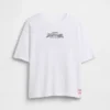 Camiseta infantil oversize con estampado de Marvel