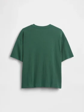 Camiseta infantil oversize con estampado de Marvel