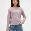 Camiseta infantil oversize con estampado de Squishmallow