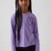 Camiseta infantil oversize con estampado de Squishmallow
