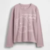 Camiseta infantil oversize con estampado de Squishmallow