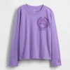 Camiseta infantil oversize con estampado de Squishmallow