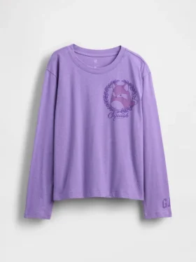 Camiseta infantil oversize con estampado de Squishmallow