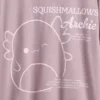 Camiseta infantil oversize con estampado de Squishmallow