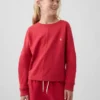 Camiseta infantil oversize de tejido grueso con costuras