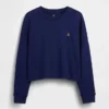 Camiseta infantil oversize de tejido grueso con costuras