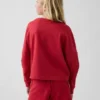 Camiseta infantil oversize de tejido grueso con costuras