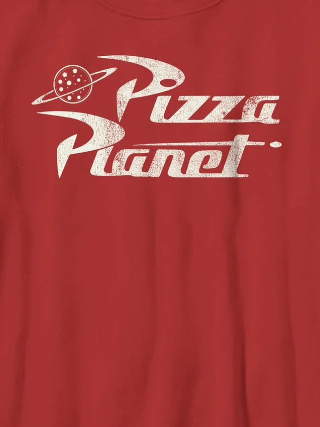 Camiseta infantil «Toy Story» con diseño de pizza vintage