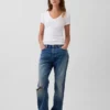 Camiseta moderna con cuello en V