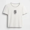 Camiseta moderna entallada «La pesadilla antes de Navidad» de Tim Burton, de GAP × Disney