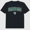 Camiseta negra con el Arch Logo de la Universidad Estatal de Portland