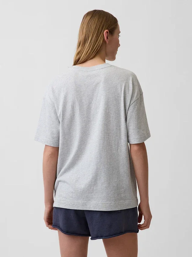 Camiseta oversize con el logotipo del oso Brannan