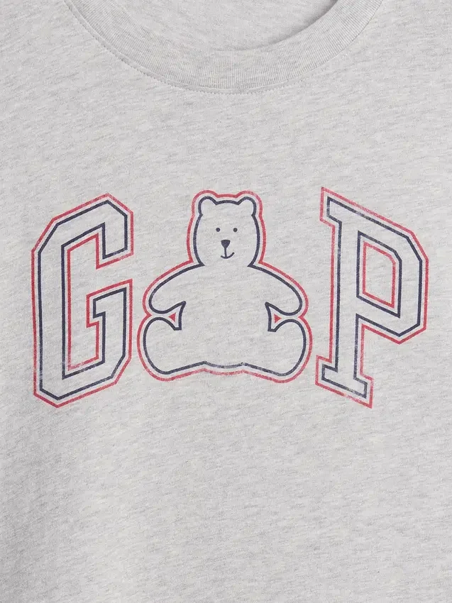 Camiseta oversize con el logotipo del oso Brannan
