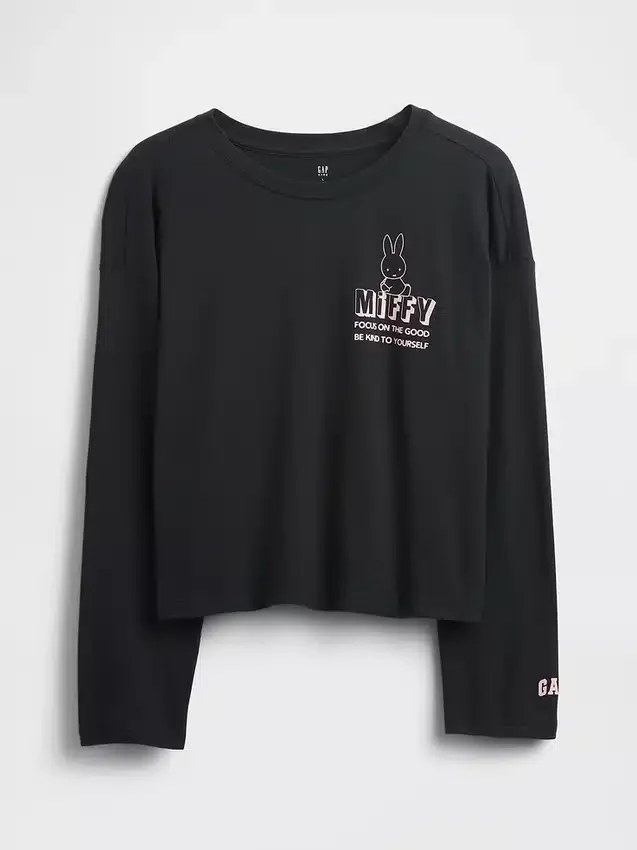 Camiseta oversize con estampado de Miffy para niños