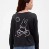 Camiseta oversize con estampado de Miffy para niños