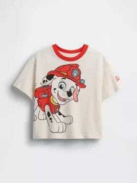 Camiseta oversize con estampado de «Paw Patrol» para bebés y niños