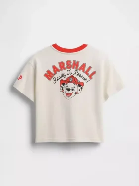 Camiseta oversize con estampado de «Paw Patrol» para bebés y niños