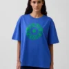 Camiseta oversize con estampado de Robert Indiana