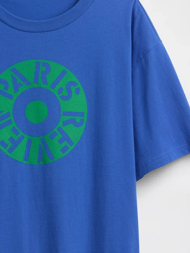 Camiseta oversize con estampado de Robert Indiana