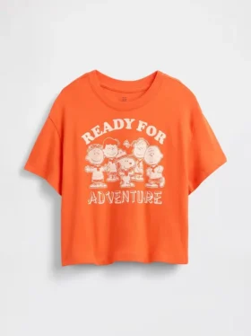Camiseta oversize con estampado para bebés y niños pequeños