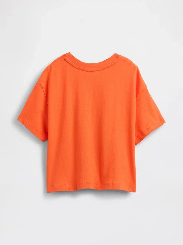 Camiseta oversize con estampado para bebés y niños pequeños