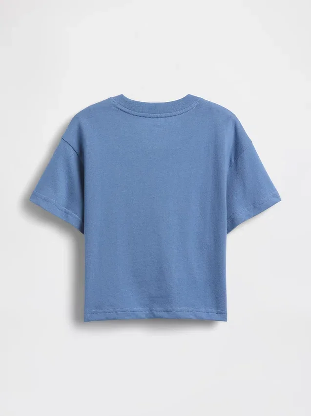 Camiseta oversize con estampado para bebés y niños pequeños