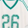Camiseta oversize con logotipo «Varsity»
