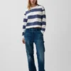 Camiseta oversize corta de punto