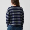 Camiseta oversize corta de punto