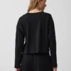 Camiseta oversize corta de punto