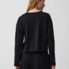 Camiseta oversize corta de punto