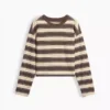 Camiseta oversize corta de punto