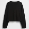 Camiseta oversize corta de punto